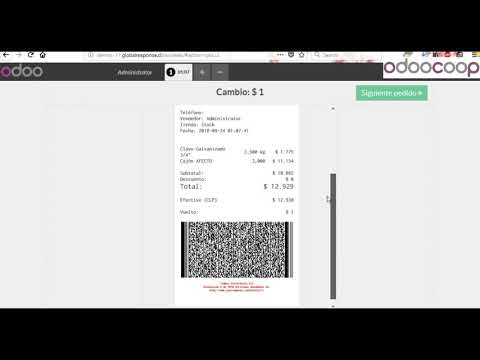 Emitir Boletas Electrónica desde Punto de ventas Odoo